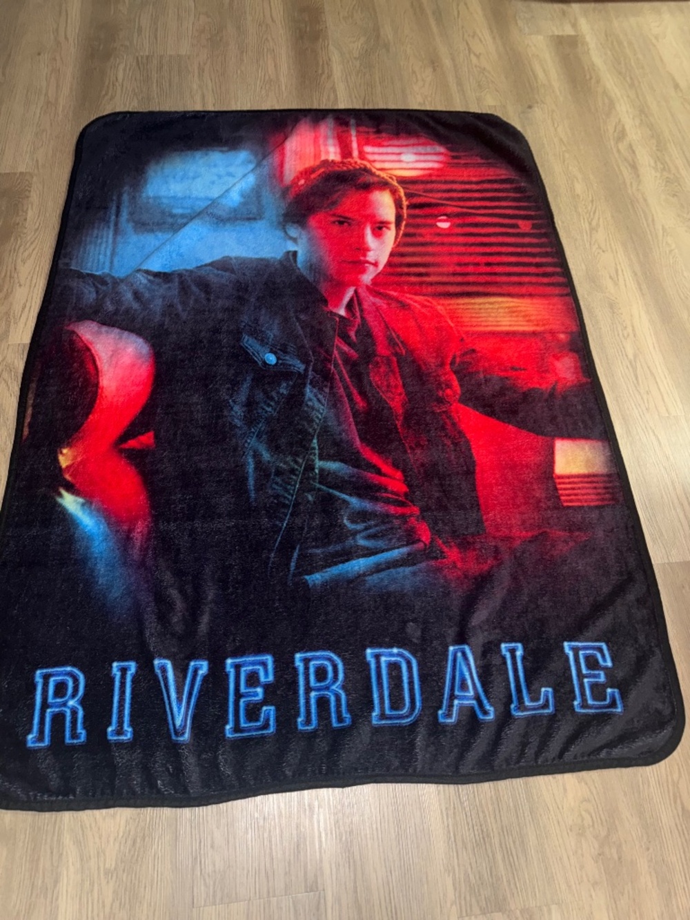 Riverdale Jughead Jones Fleece Throw Blanket Cole Sprouse TV Show Fan Gift